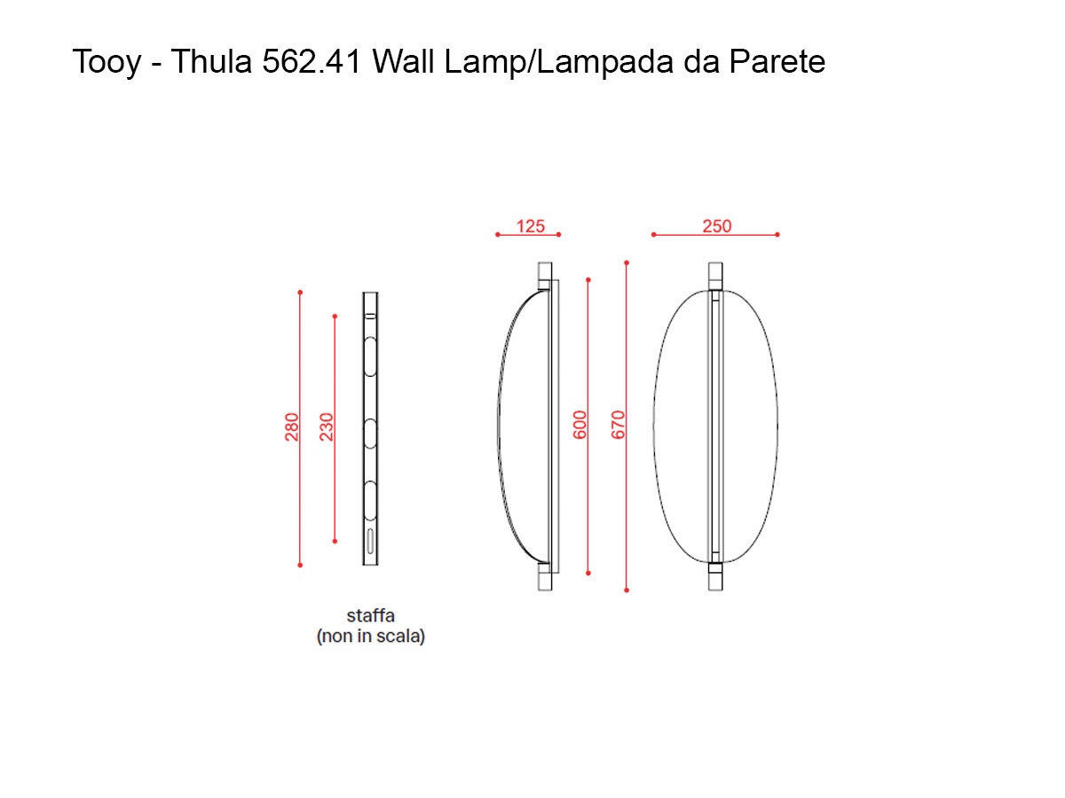 Tooy Thula 56241 Wall Lamp