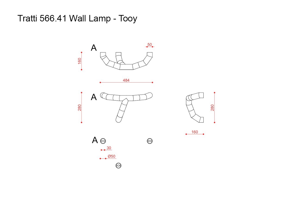 Tooy Tratti 56641 Wall Lamp