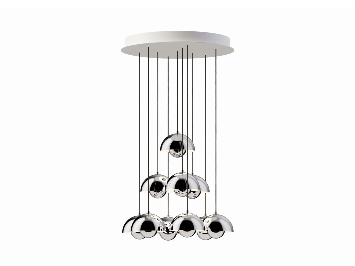 Tradition Flowerpot Vp10 Chandelier 10 Pendants