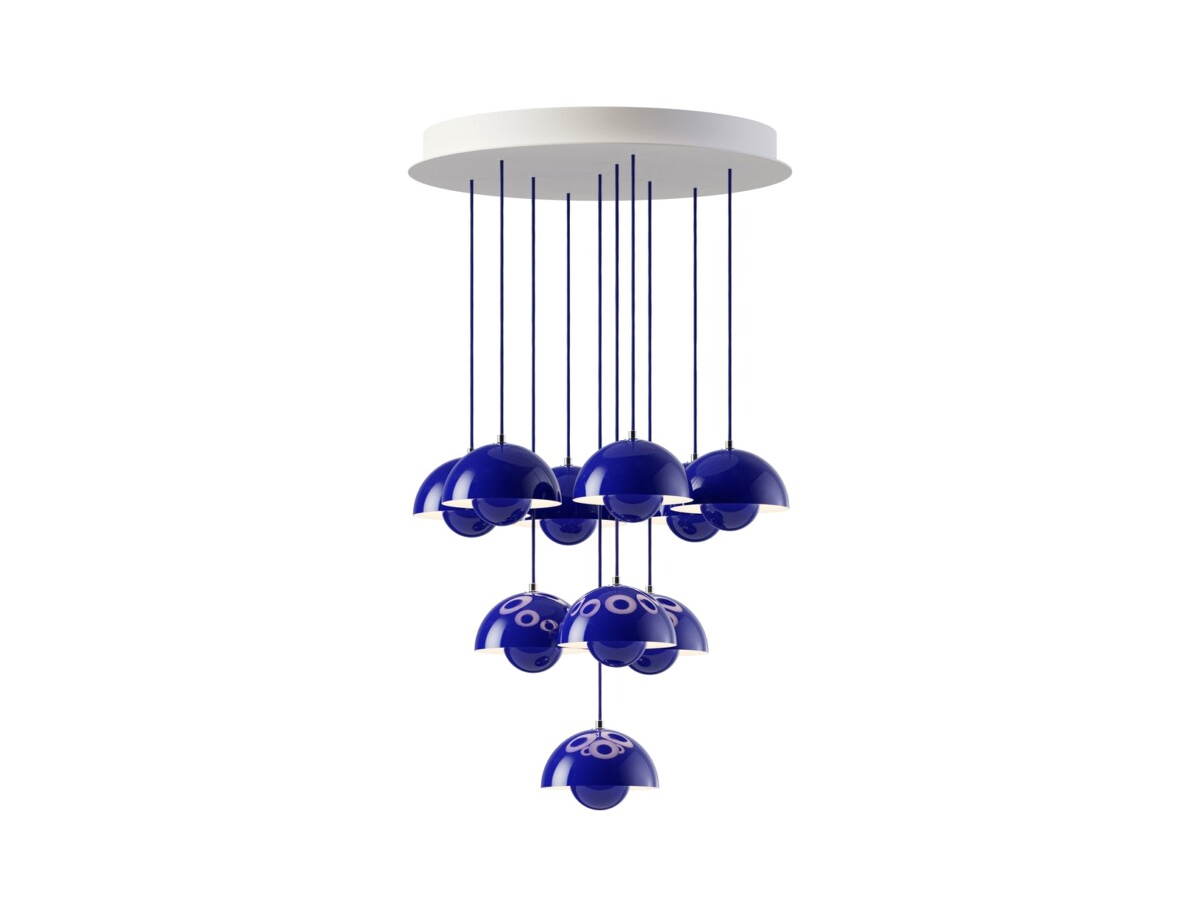 Tradition Flowerpot Vp10 Chandelier 10 Pendants