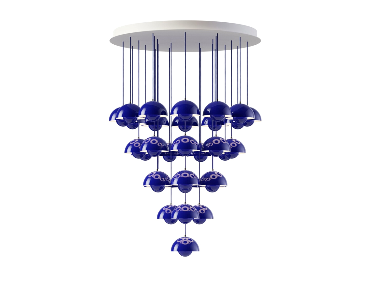 Tradition Flowerpot Vp10 Chandelier 31 Pendants