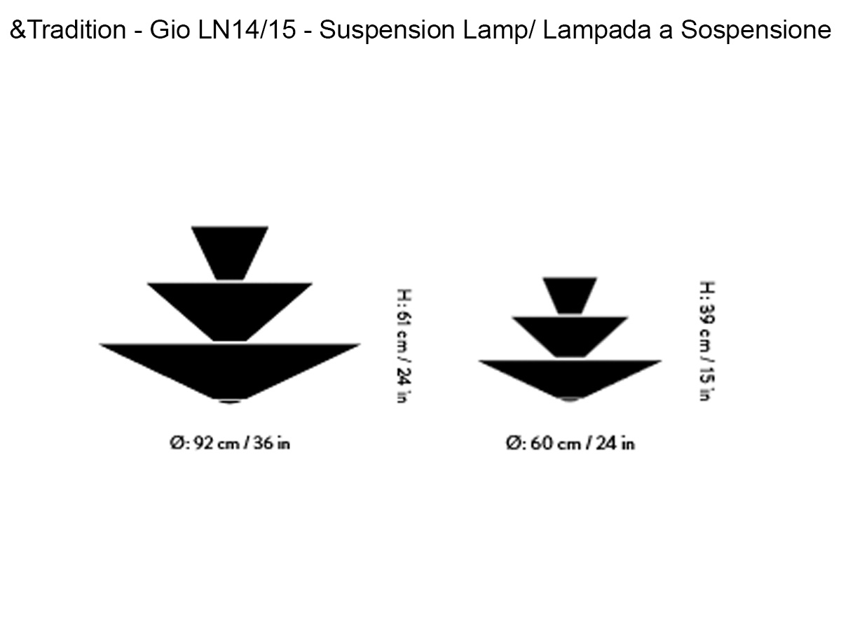 Tradition Lampe A Suspension Gio