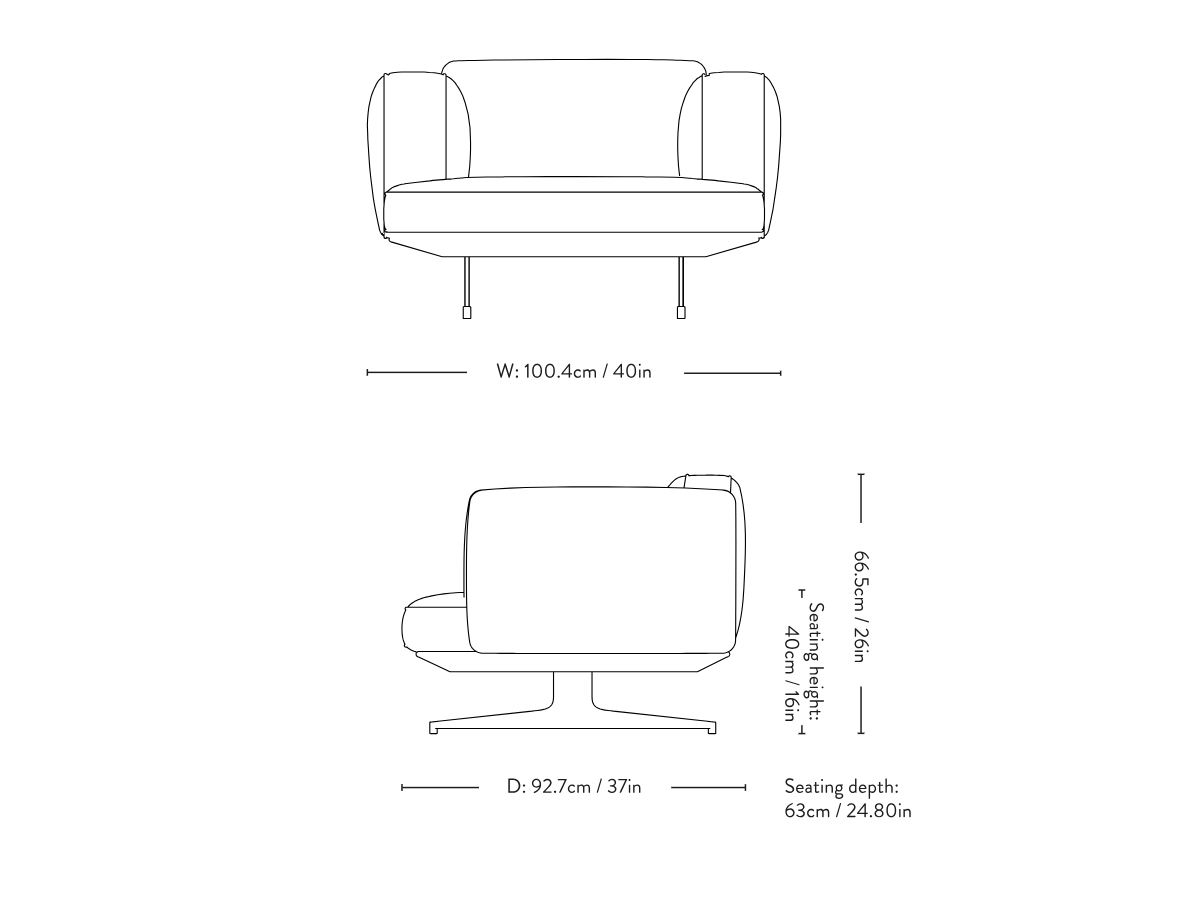 Tradition Inland Lounge Chair Av21