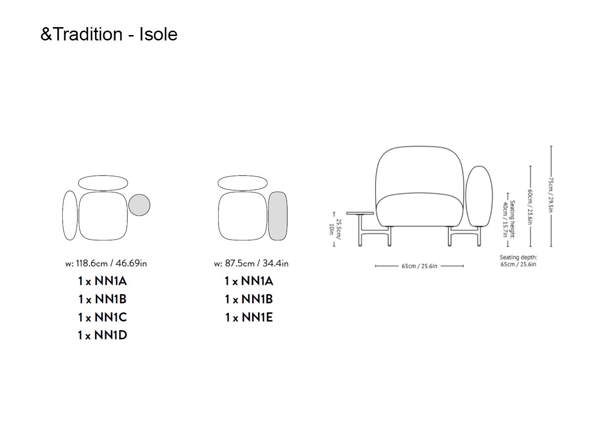 Tradition Isole Sofa