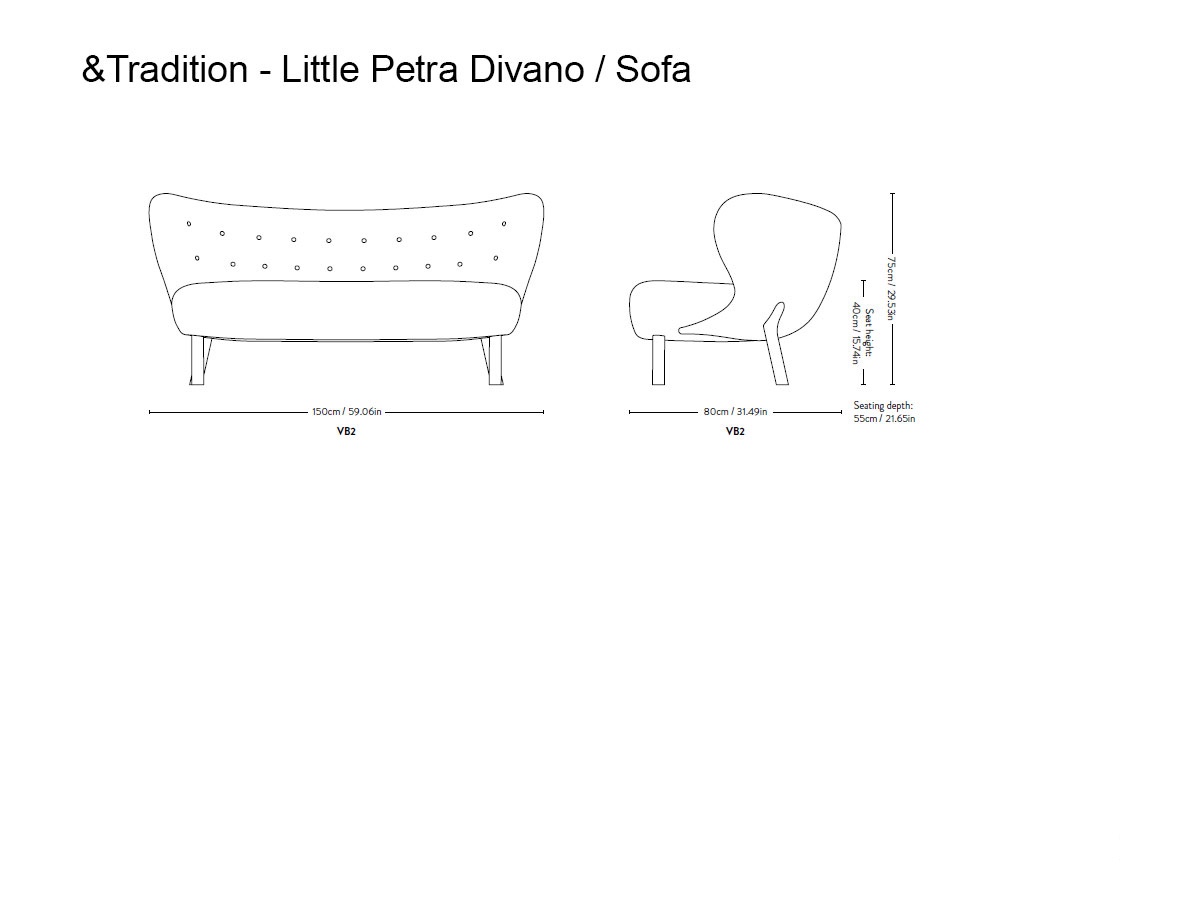 Tradition Little Petra Sofa