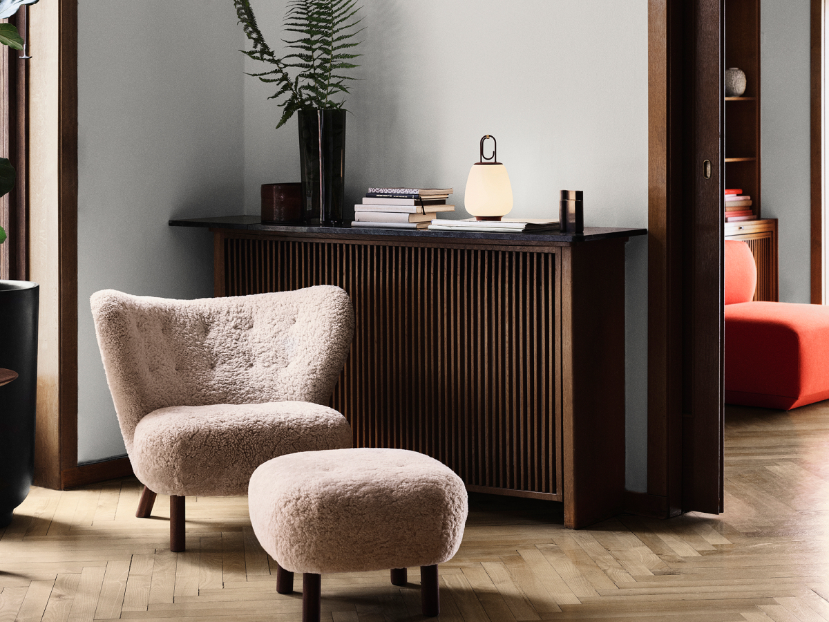 Tradition Little Petra Vb1 And Atd1 Lounge Chair And Pouf