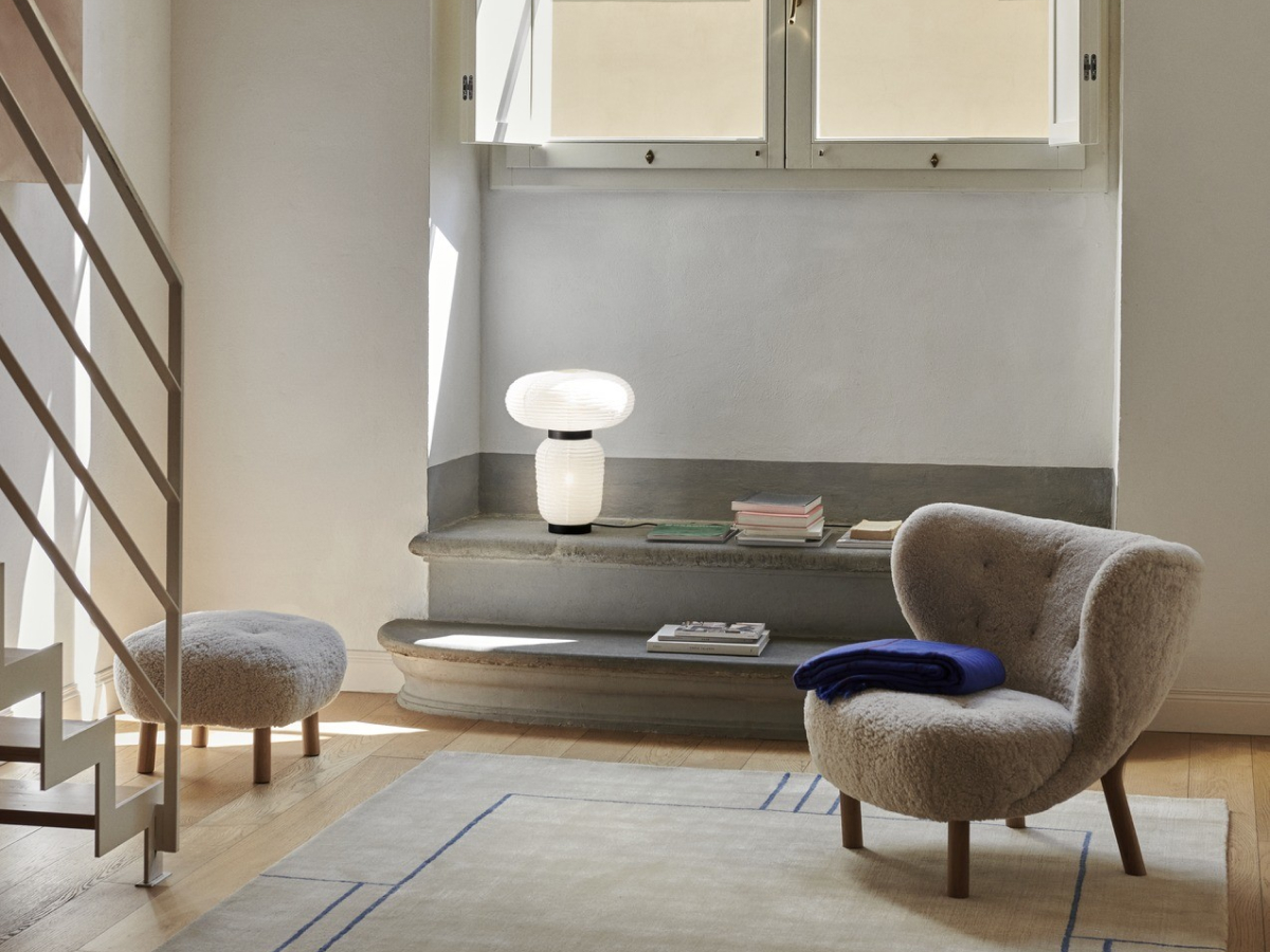 Tradition Little Petra Vb1 And Atd1 Lounge Chair And Pouf