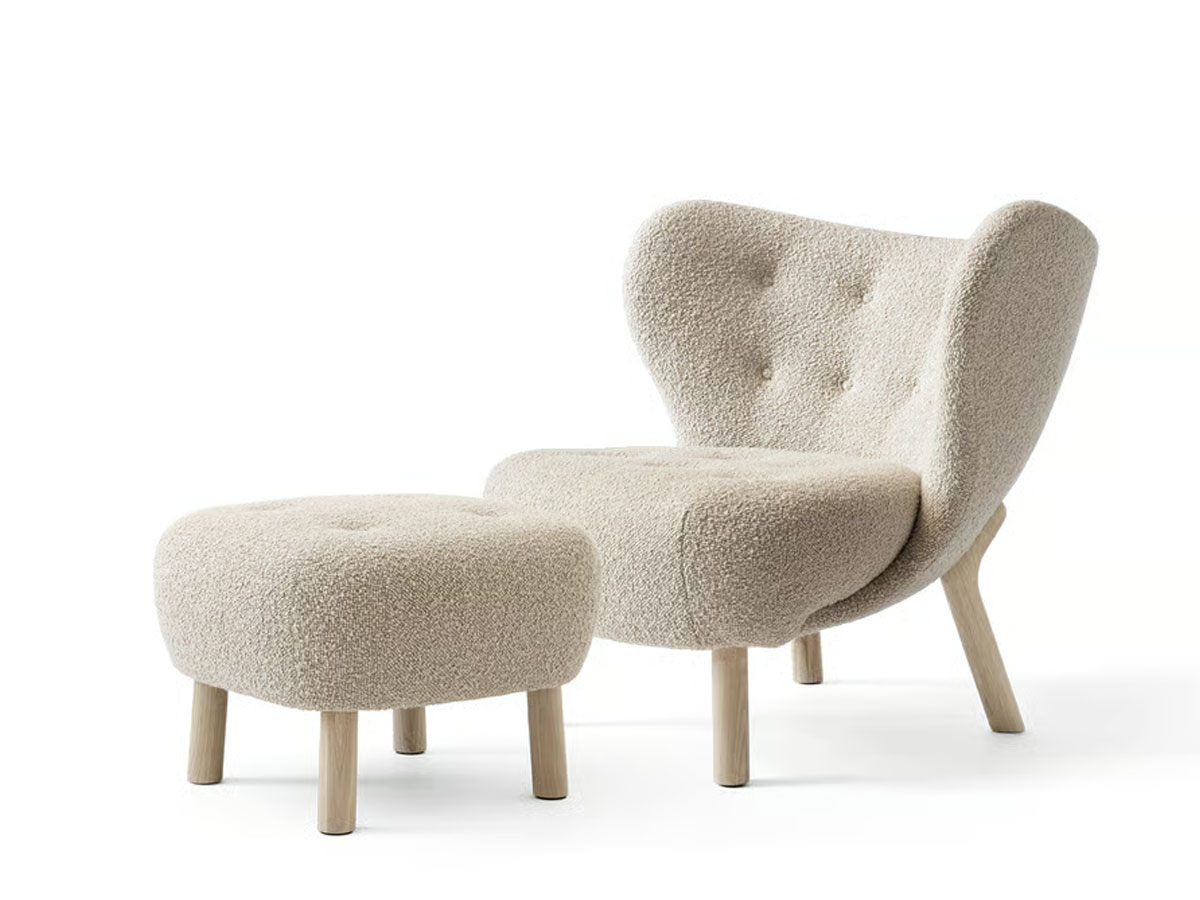 Tradition Little Petra Vb1 And Atd1 Lounge Chair And Pouf
