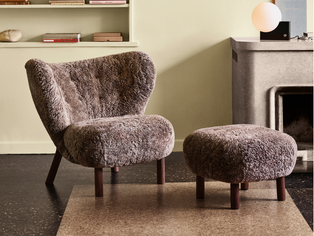 Tradition Little Petra Vb1 And Atd1 Lounge Chair And Pouf
