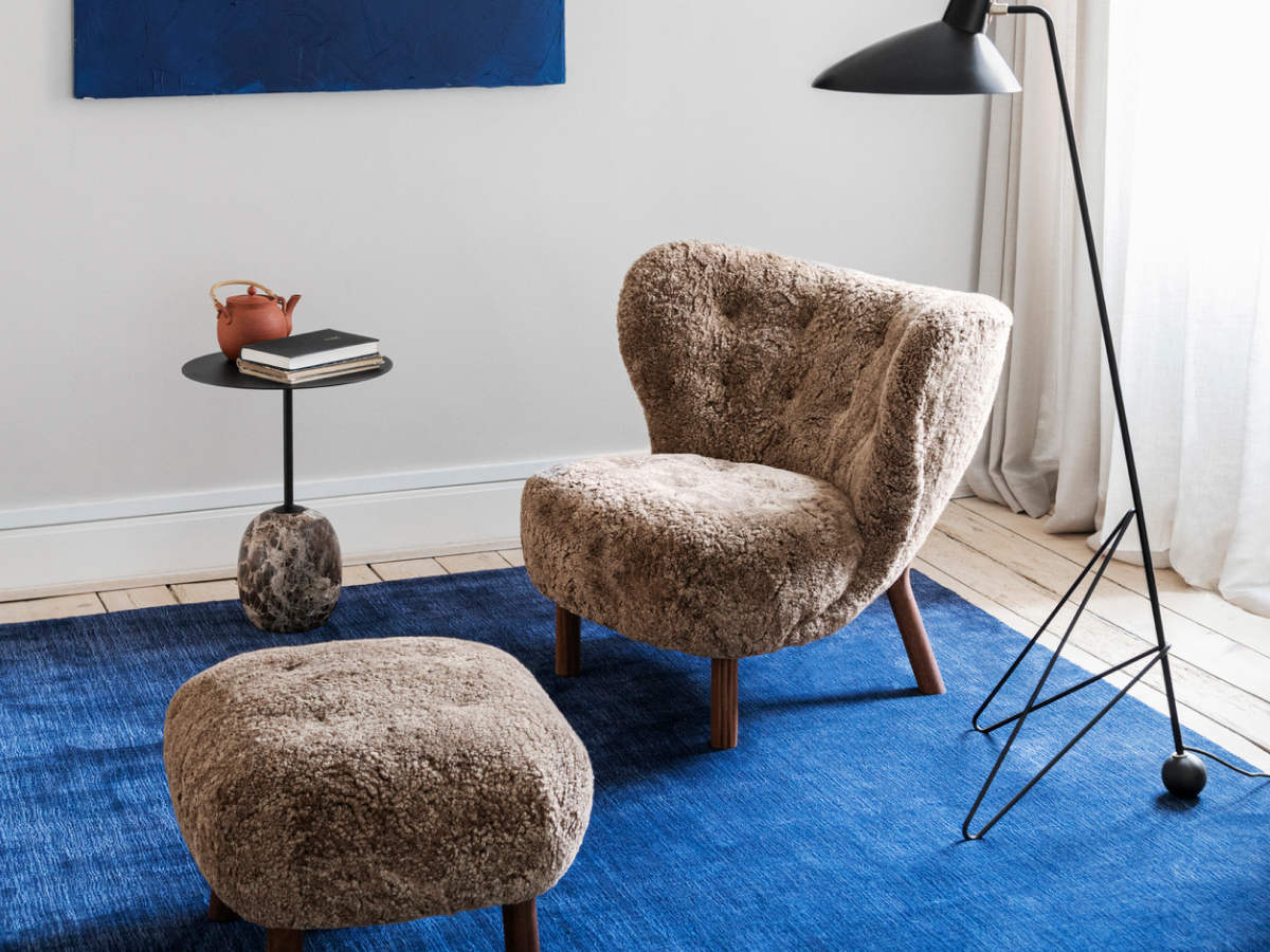 Tradition Little Petra Vb1 And Atd1 Lounge Chair And Pouf