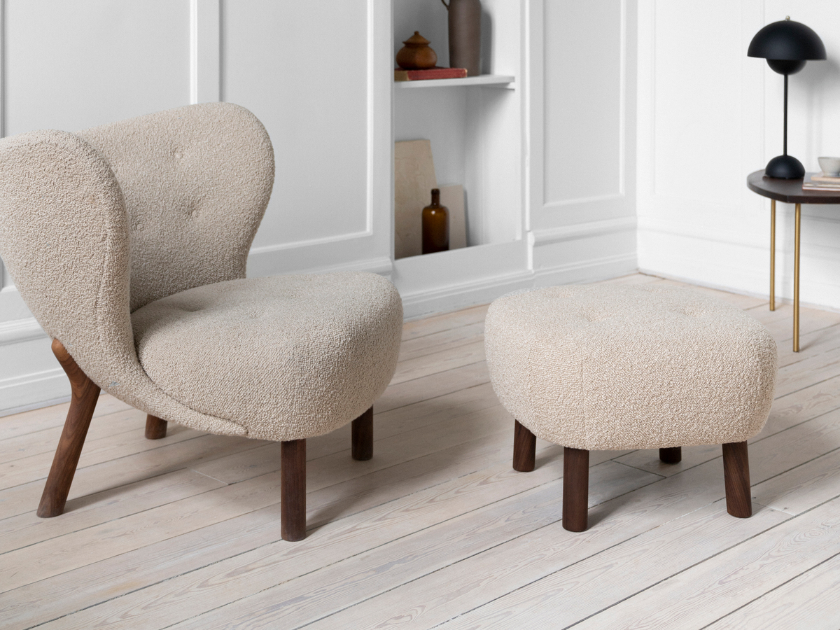 Tradition Little Petra Vb1 And Atd1 Lounge Chair And Pouf