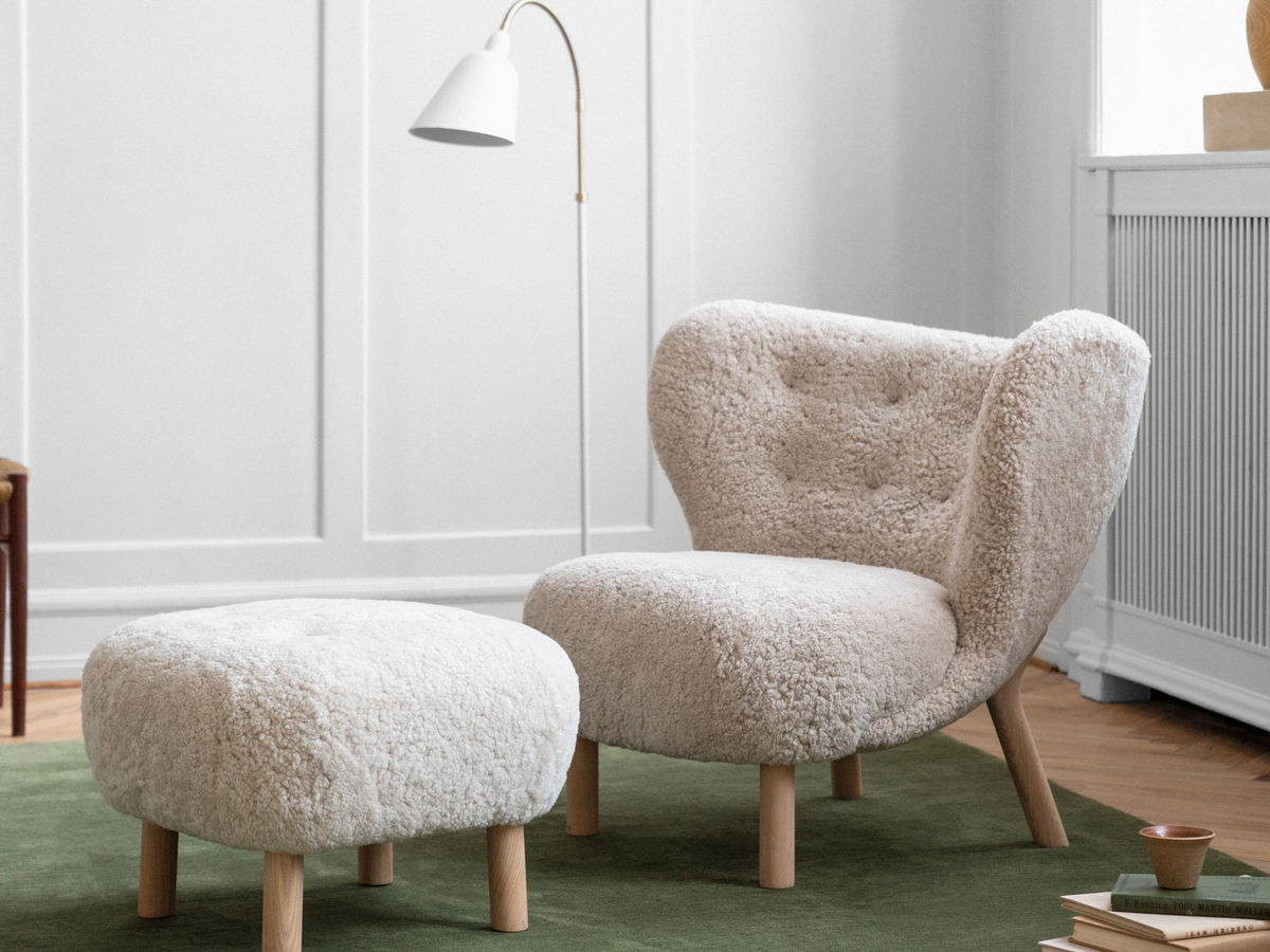 Tradition Little Petra Vb1 And Atd1 Lounge Chair And Pouf