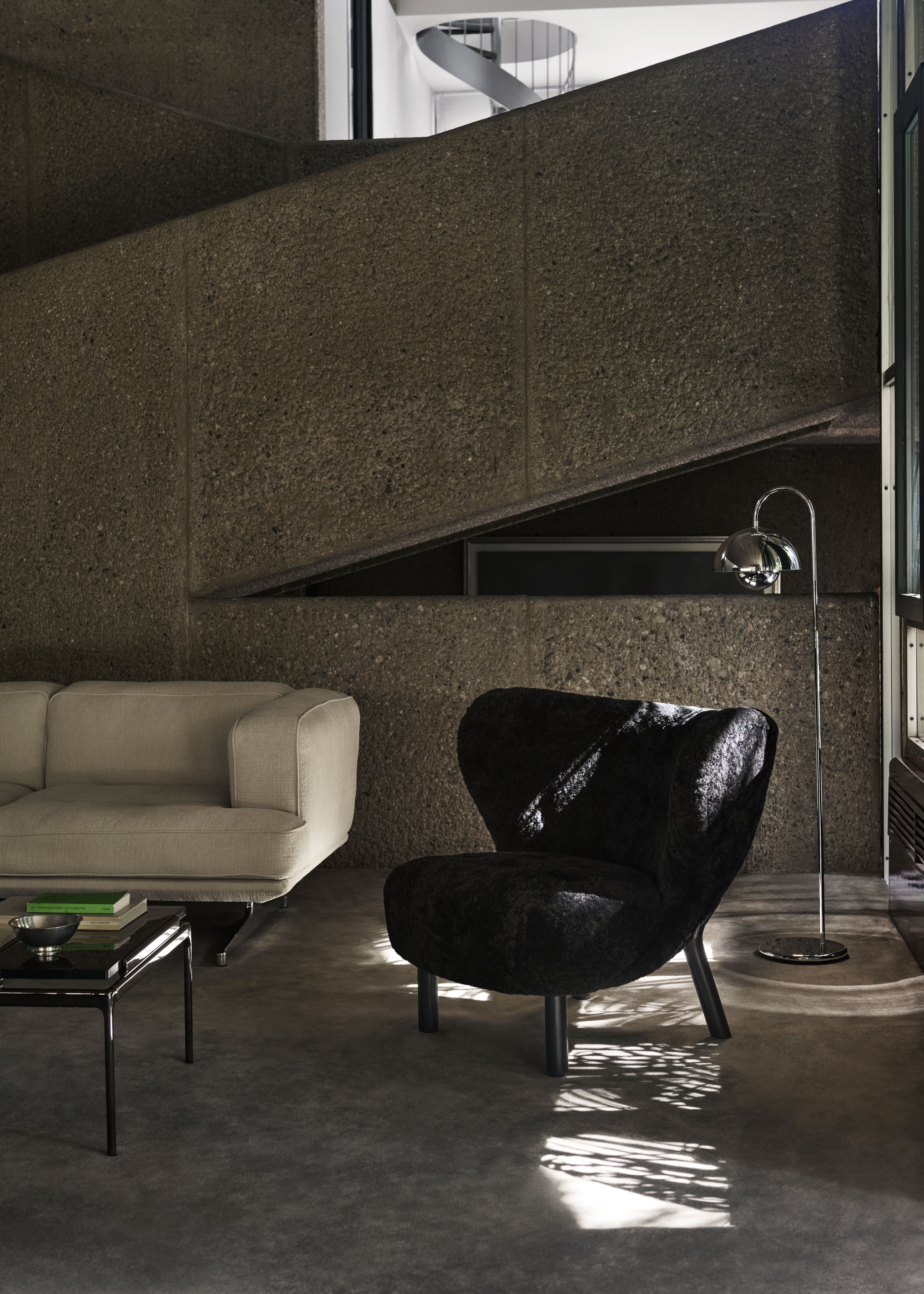 Tradition Little Petra Vb1 Lounge Chair Mohd Special Edition Black