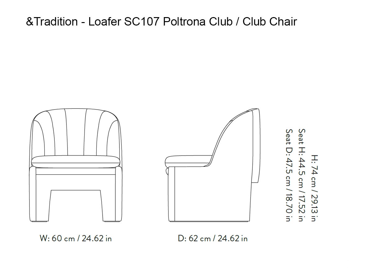 Tradition Loafer Sc107 Club Chair