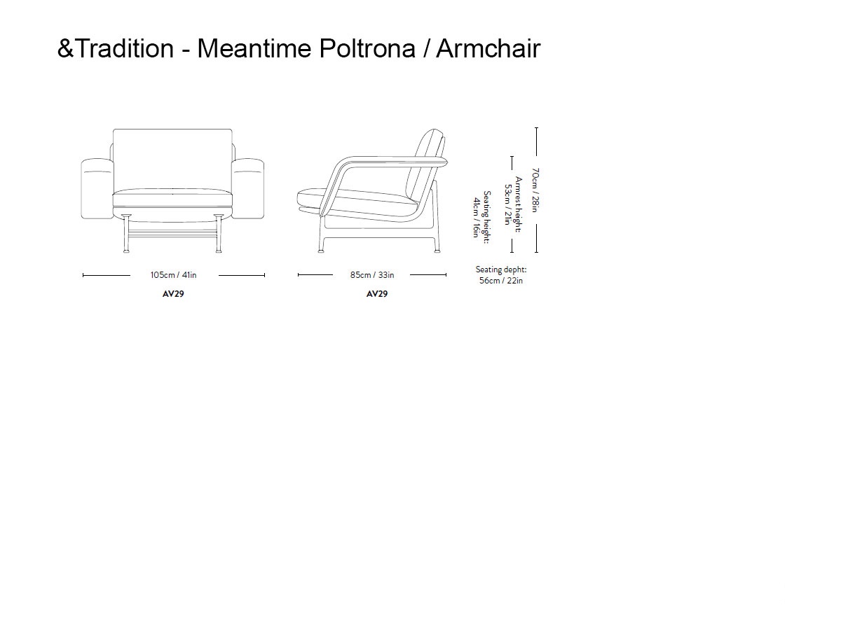 Tradition Meantime Armchair Av29