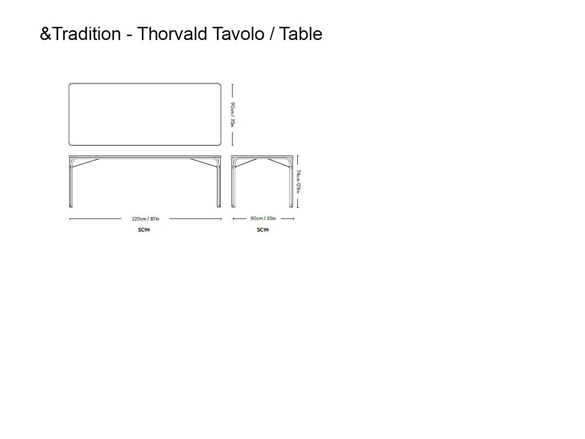 Tradition Thorvald Table Outdoor