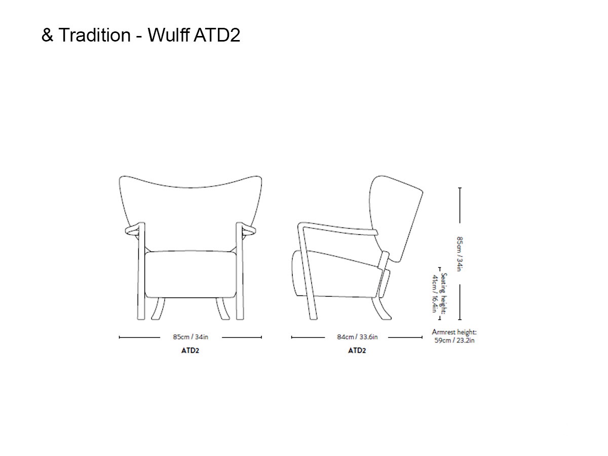 Tradition Wulff Atd2 Lounge Chair