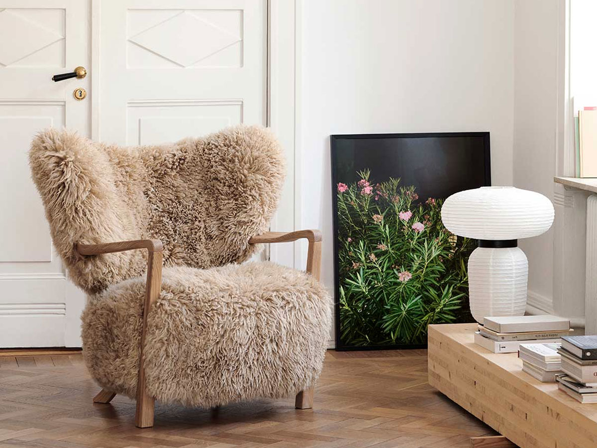 Tradition Wulff Lounge Chair And Pouf Atd2atd3
