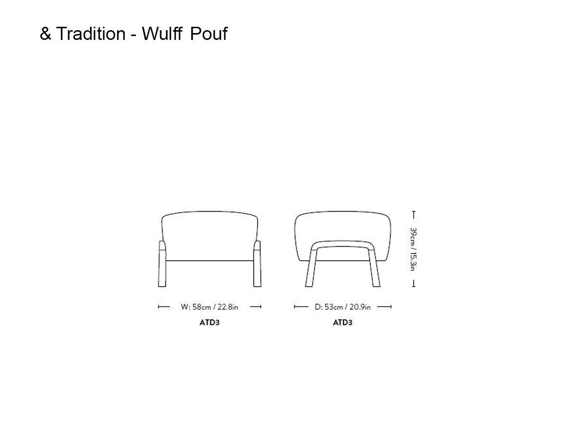 Tradition Wulff Atd3 Pouf