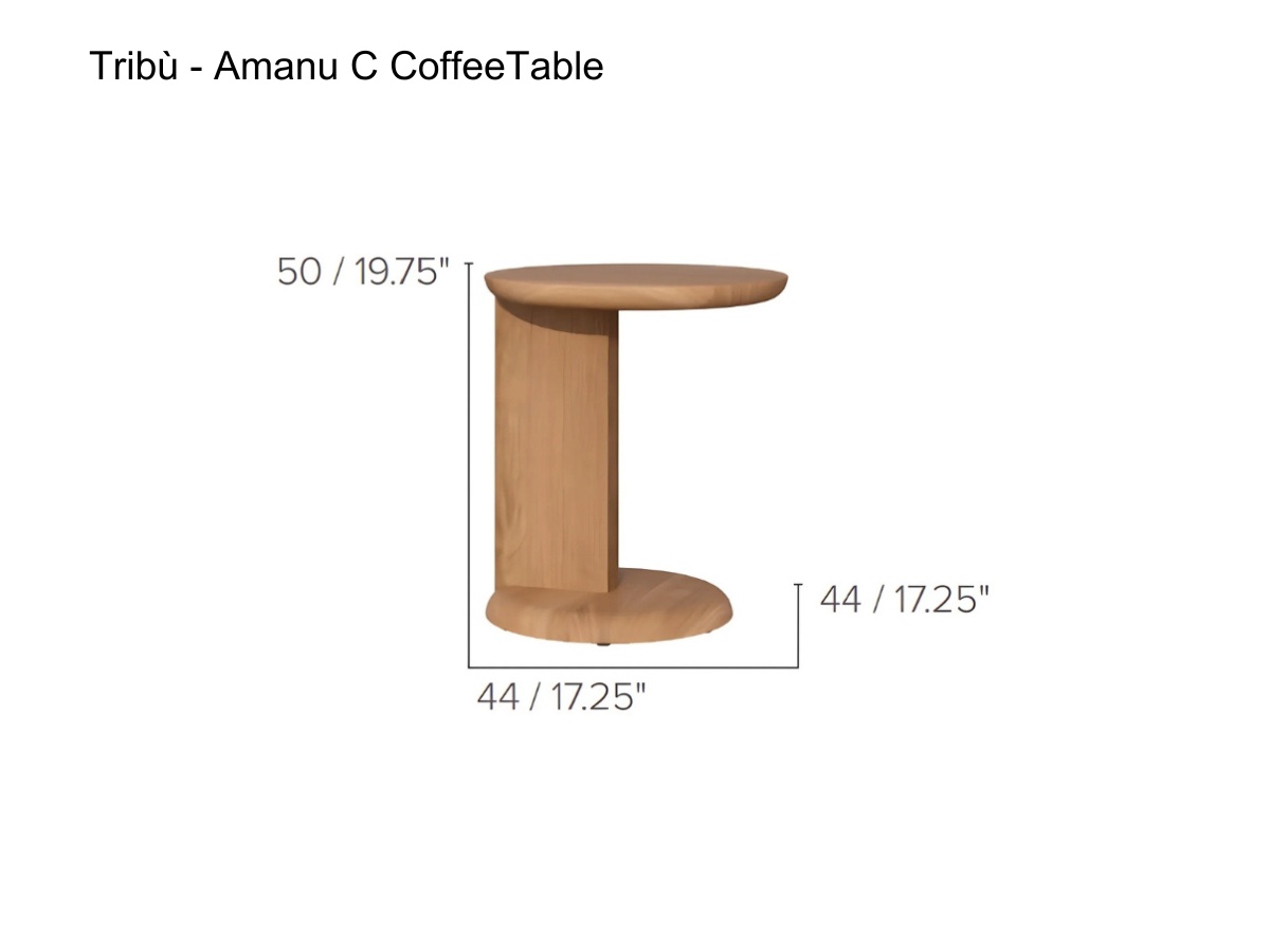 Tribù Amanu C Coffee Table