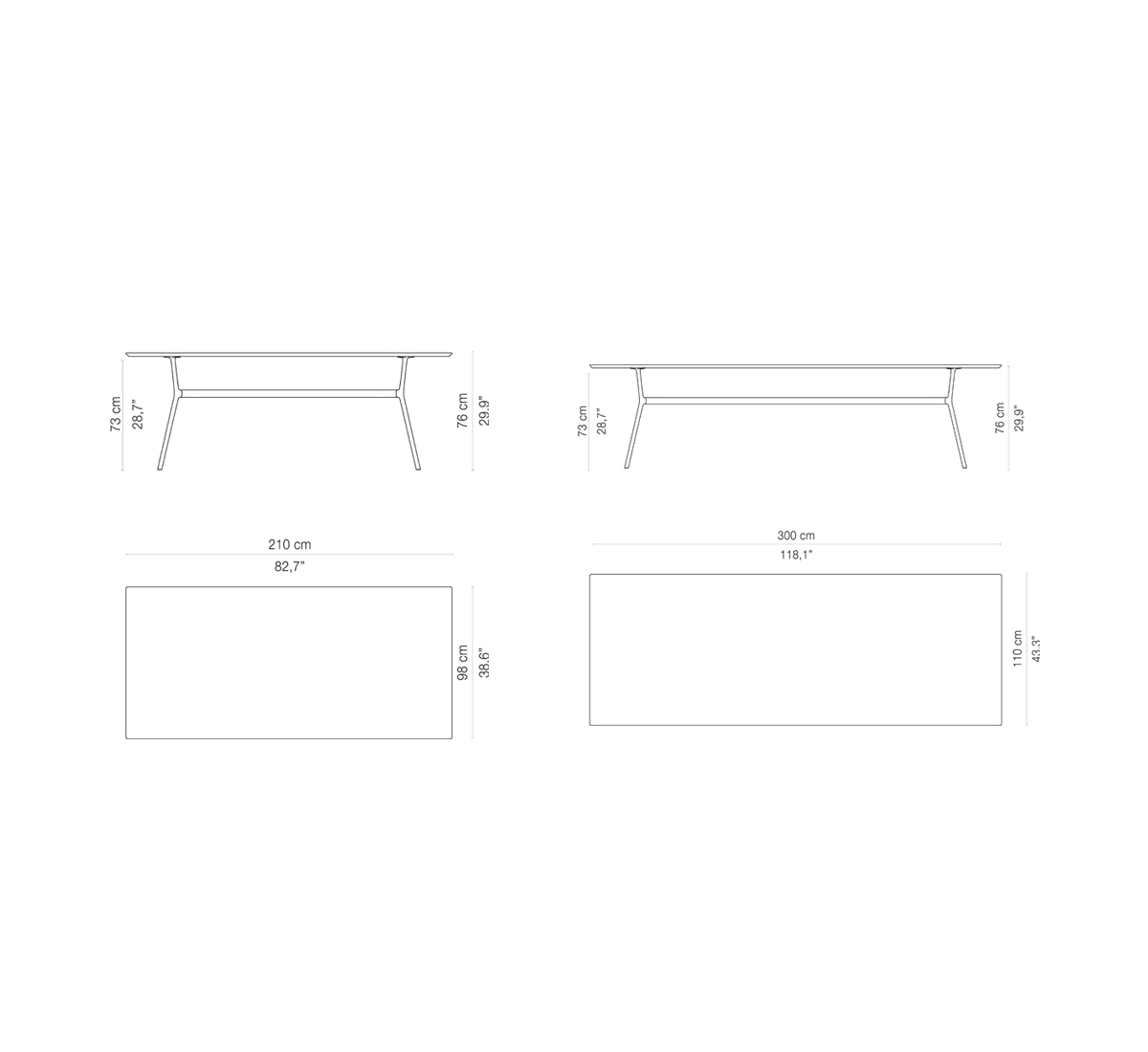 Tribù Branch Dining Table