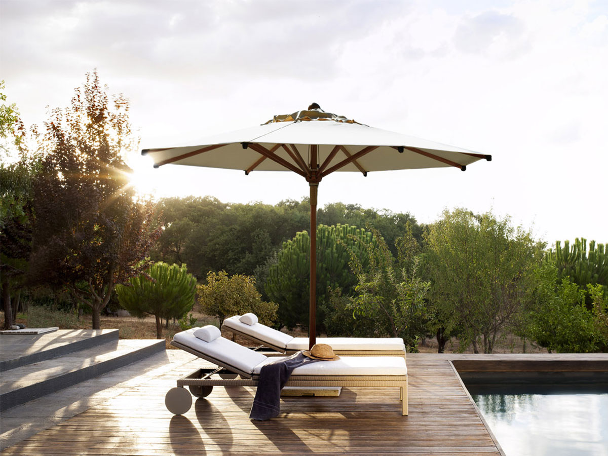 Tribù Eclipse Sunshade O350 Canvas 02 Granite Base