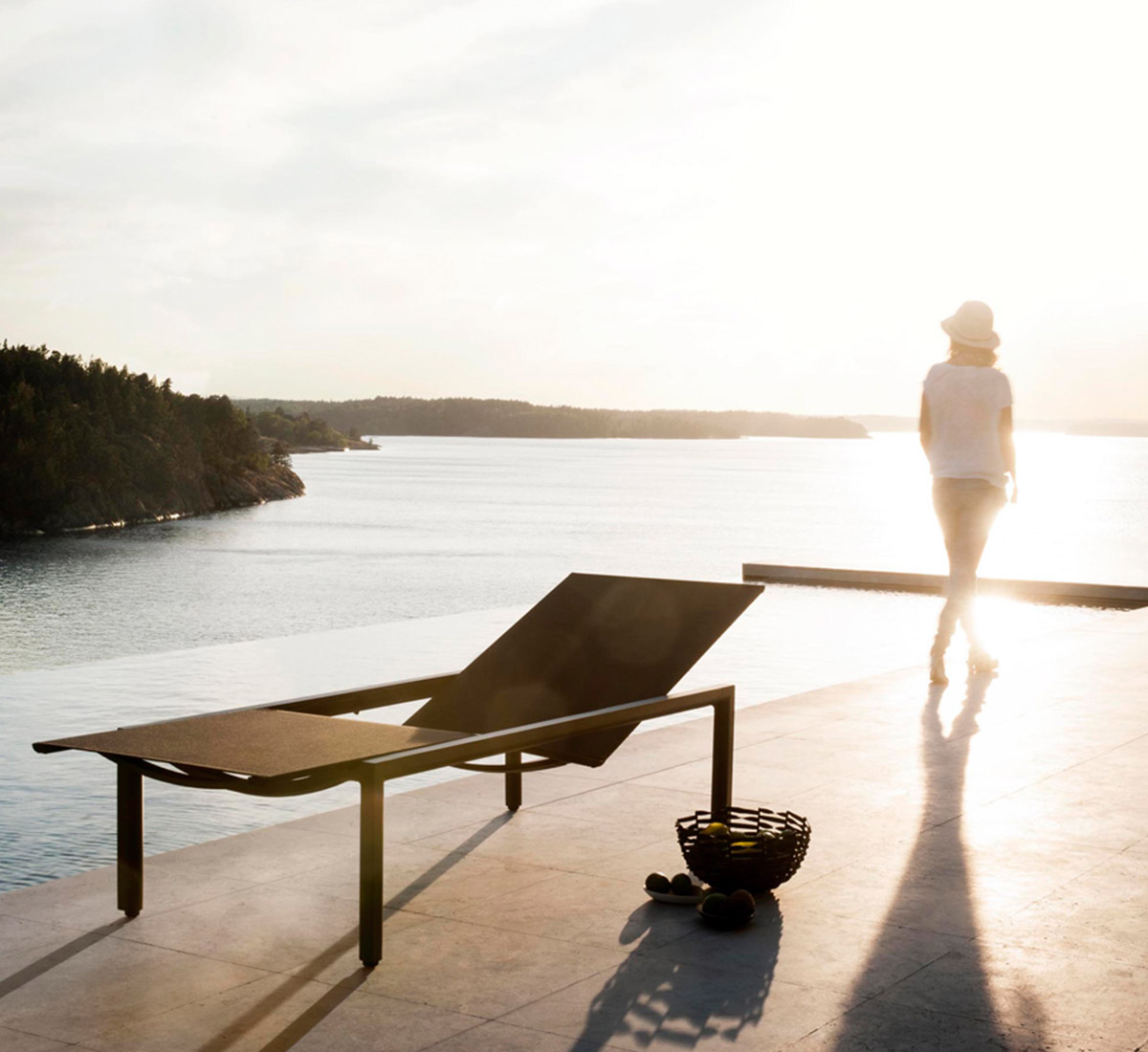 Tribù Illum Adjustable Sunbed