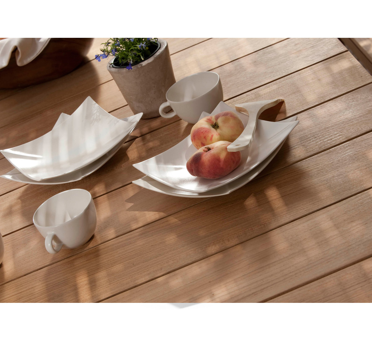 Tribù Kos Dining Table Outdoor In Teak