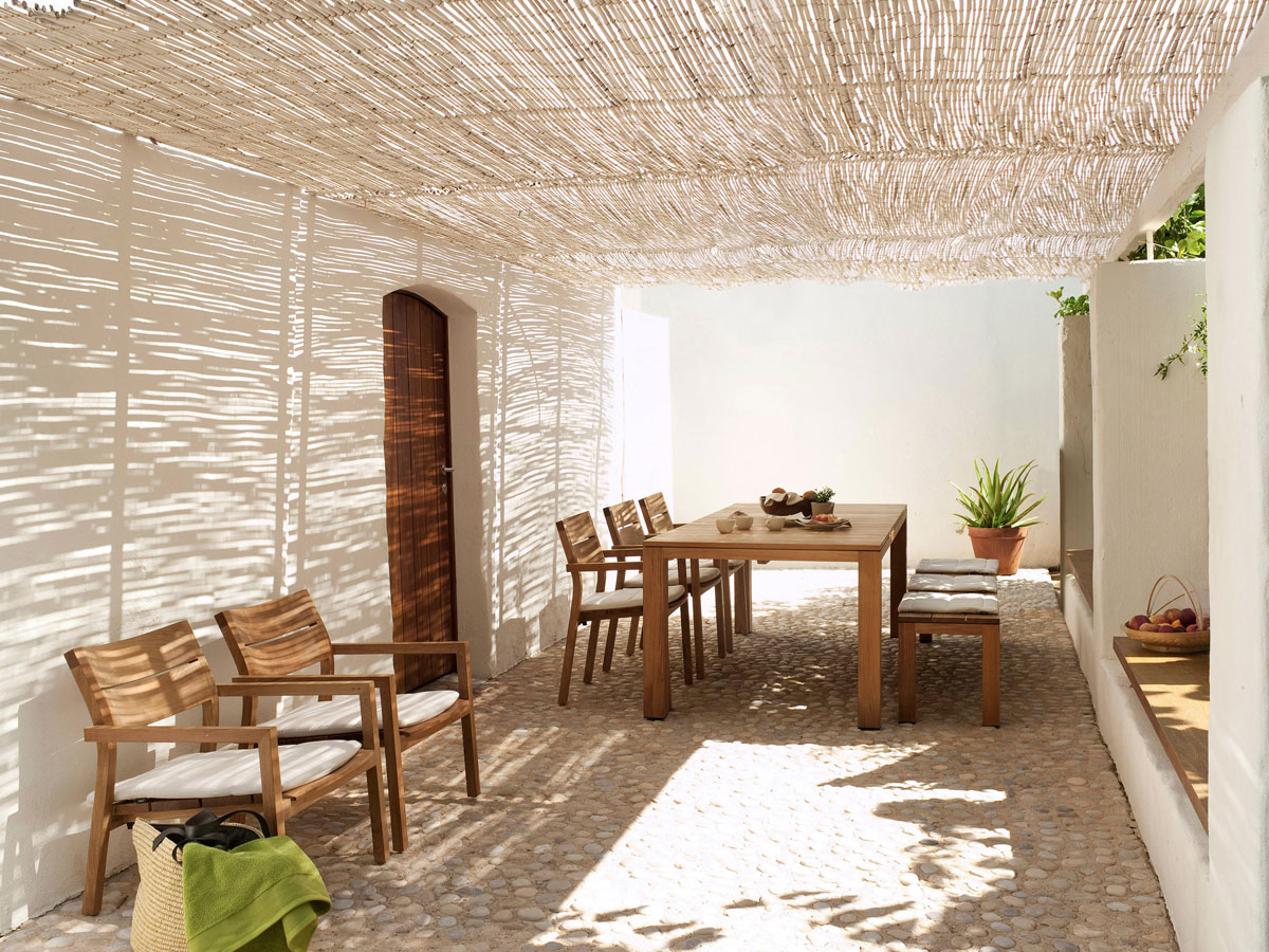 Tribù Kos Armchair Outdoor In Teak