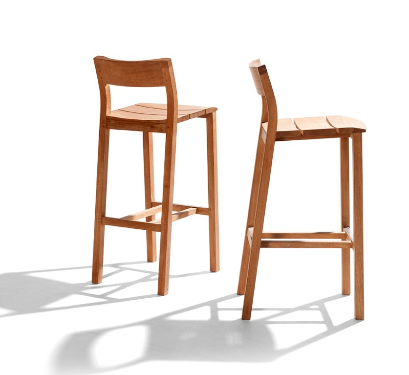 Tribù Kos Stool Outdoor In Teak