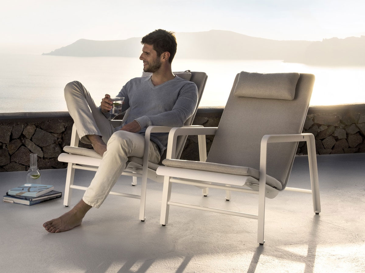 Tribù Mirthe Club Chair Linen Luxury Canvas