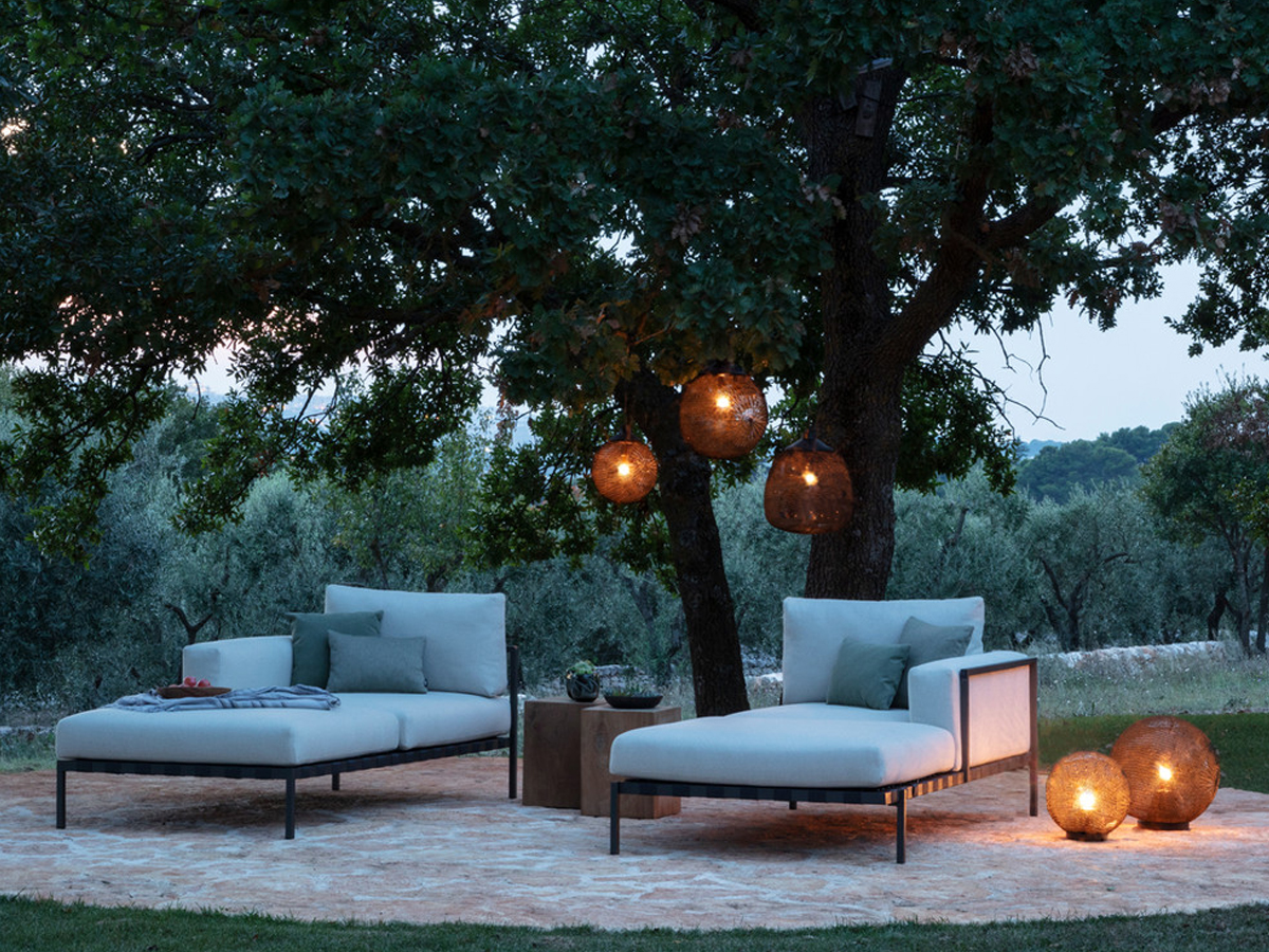 Tribù Monsieur Tricot Madame Cachet Suspension Lamp Outdoor