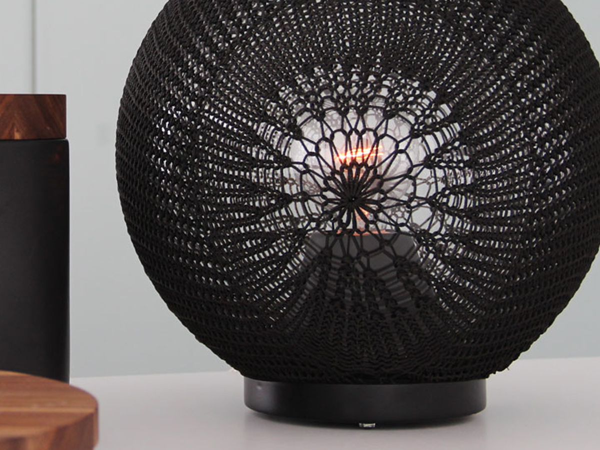 Tribù Monsieur Tricot Madame Latoque Floor Lamp Outdoor