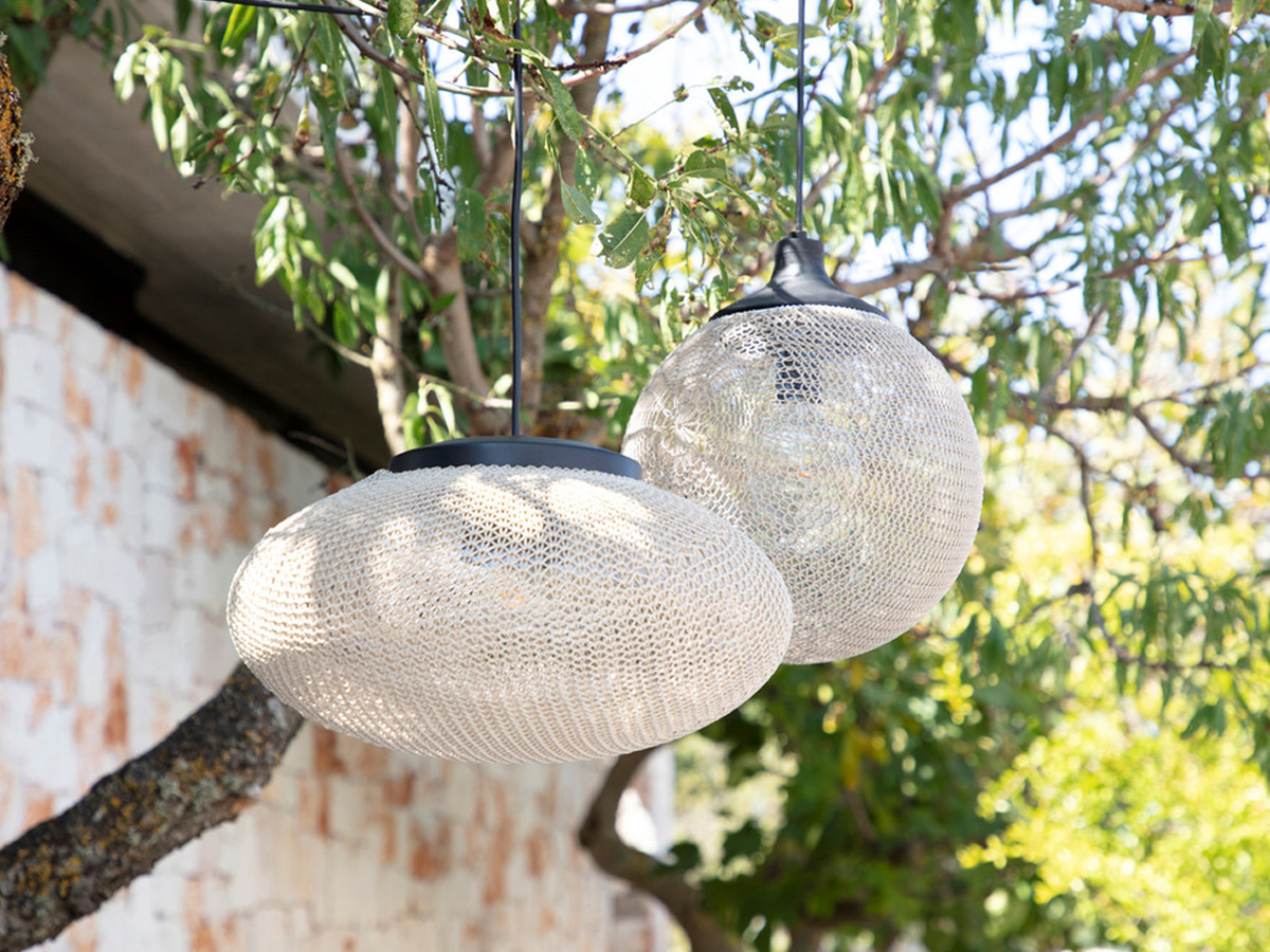 Tribù Monsieur Tricot Madame Latoque Suspension Lamp Outdoor