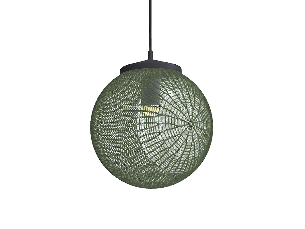 Tribù Monsieur Tricot Madame Latoque Suspension Lamp Outdoor