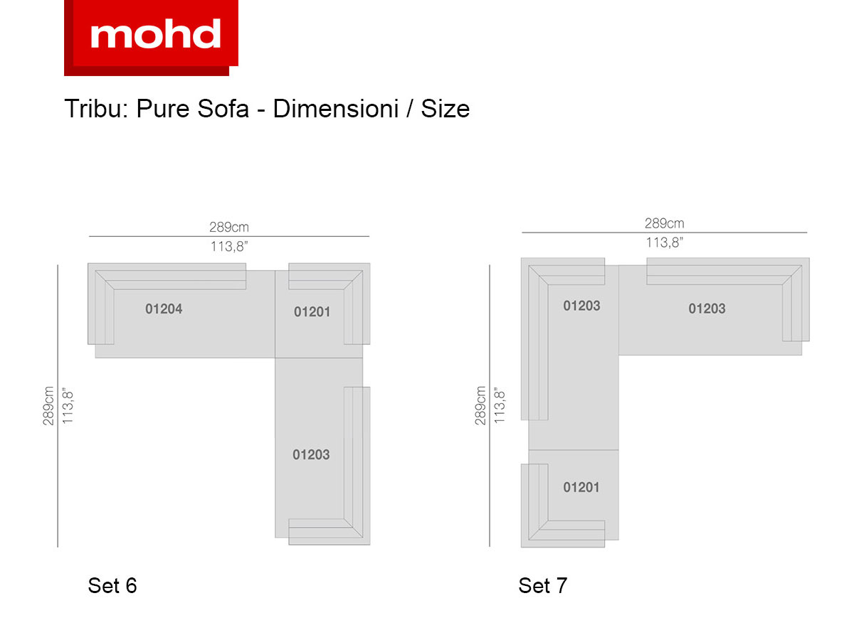 Tribù Pure Sofa Collection
