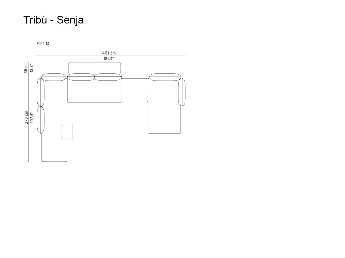 Tribù Senja Sofa Collection