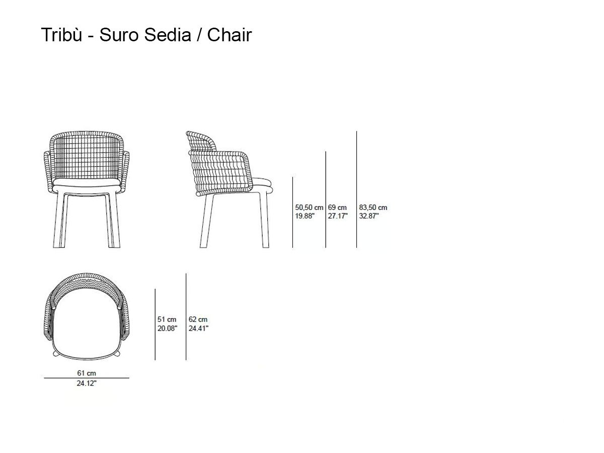 Tribù Suro Chair