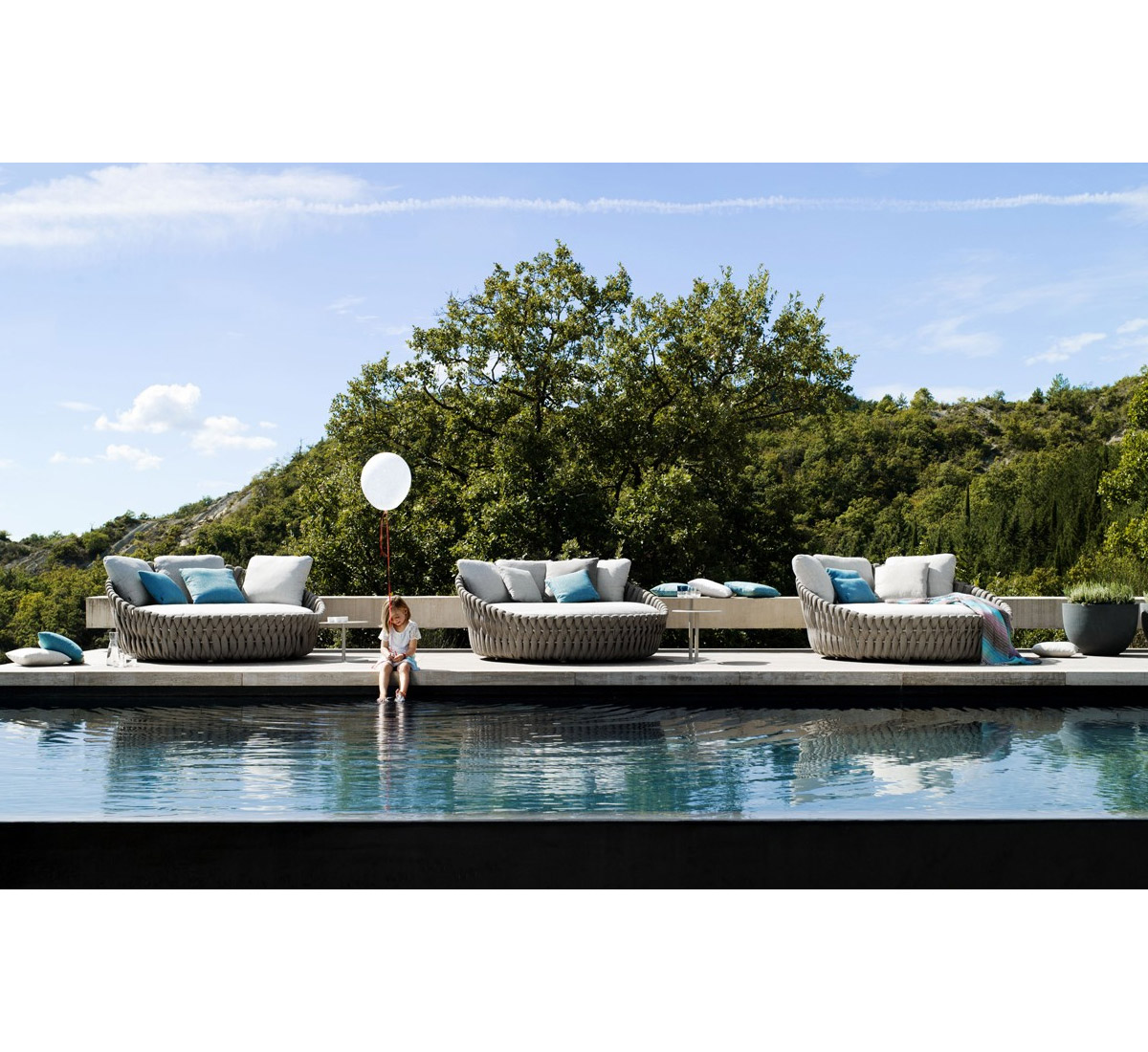 Tribù Tosca Daybed Sofa Outdoor
