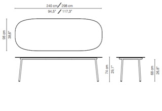 Tribù Tosca Table