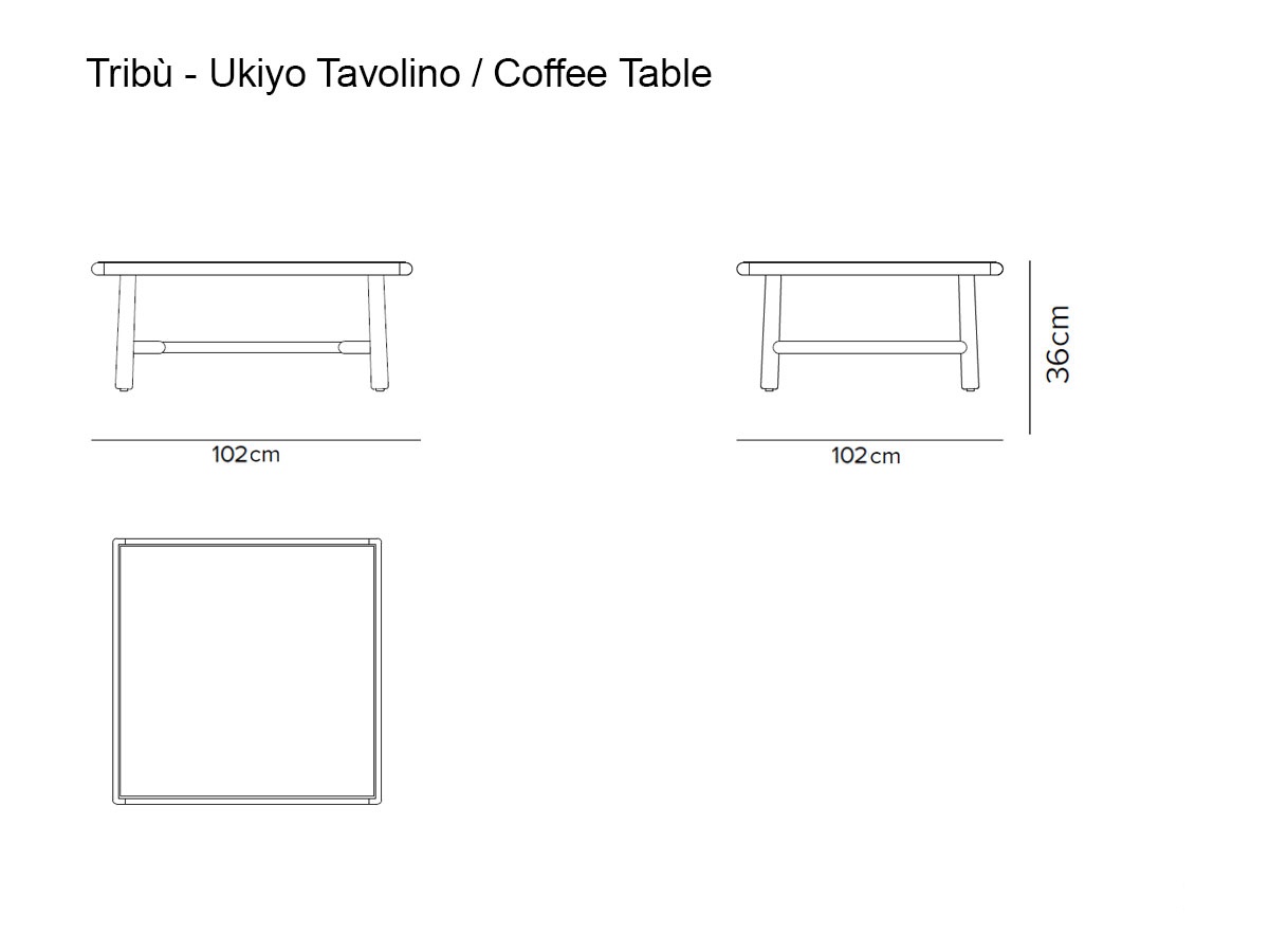 Tribù Ukiyo Coffee Table