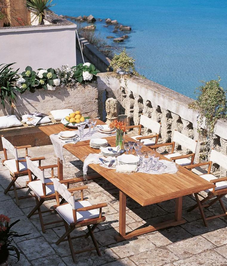 Unopiù Chelsea Extendable Table L 297 Teak