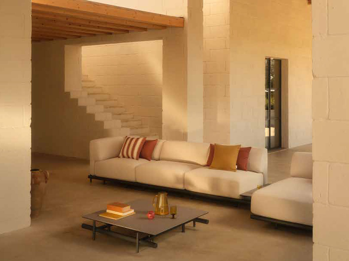 Unopiù Davos Sofa 3 Seater With Chaise Longue Outdoor