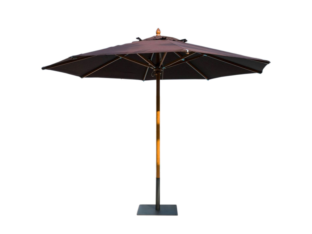 Unopiù Lipari Parasol O 350 Cm Coffee