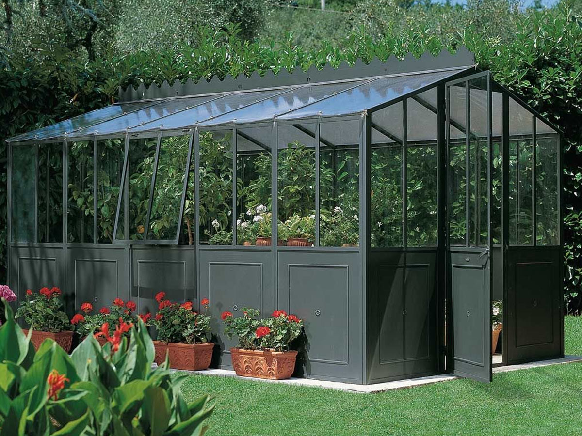 Unopiù Orangerie Freestanding Greenhouse