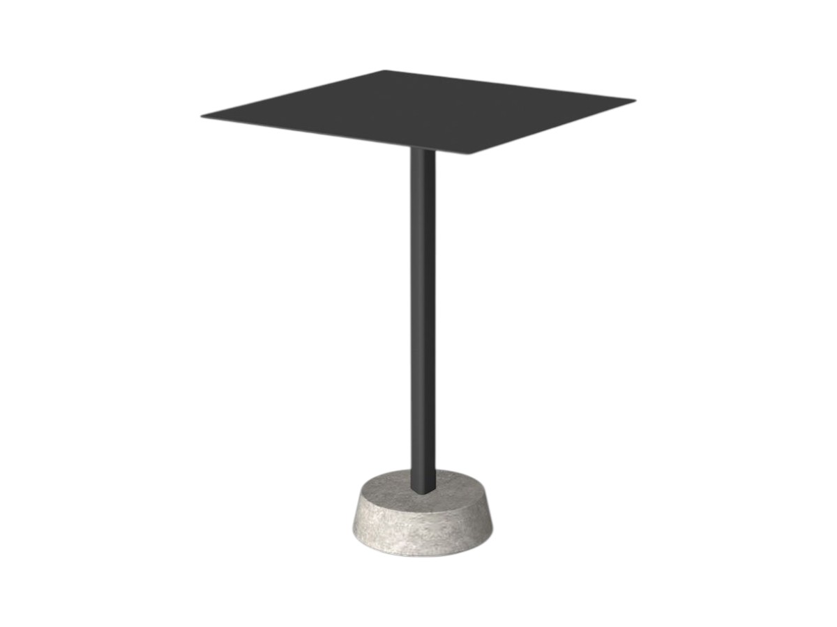 Unopiù Pertre Bar Table Square Cement Base