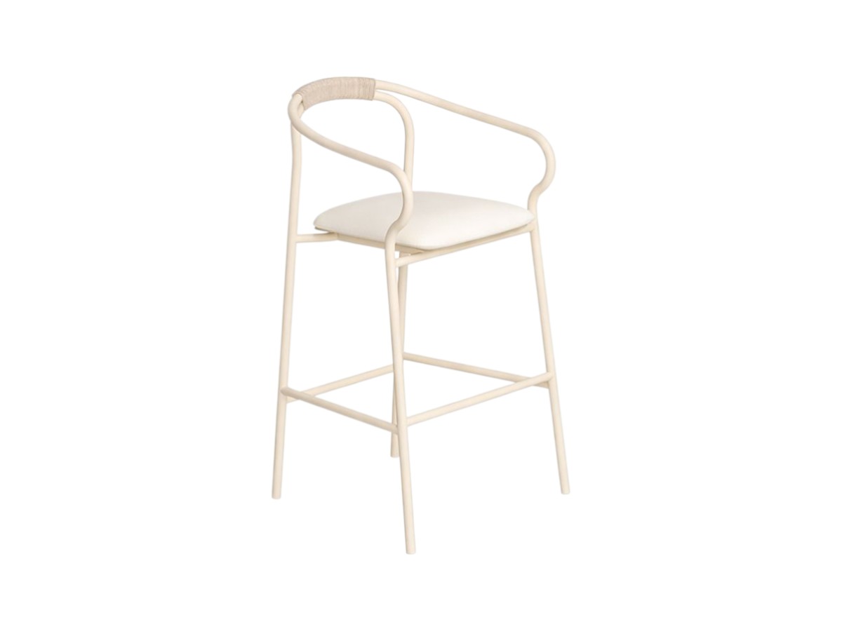 Unopiù Salo Bar Stool With Seat Cushion