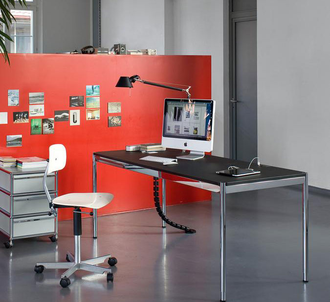 USM Haller Advance Laminate Table 75