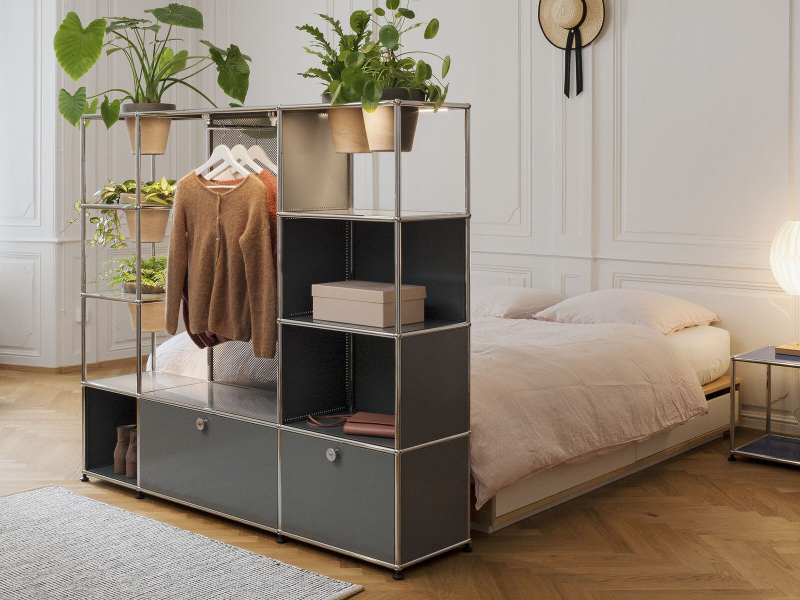 USM Haller Storage Unit 3 Flap Doors