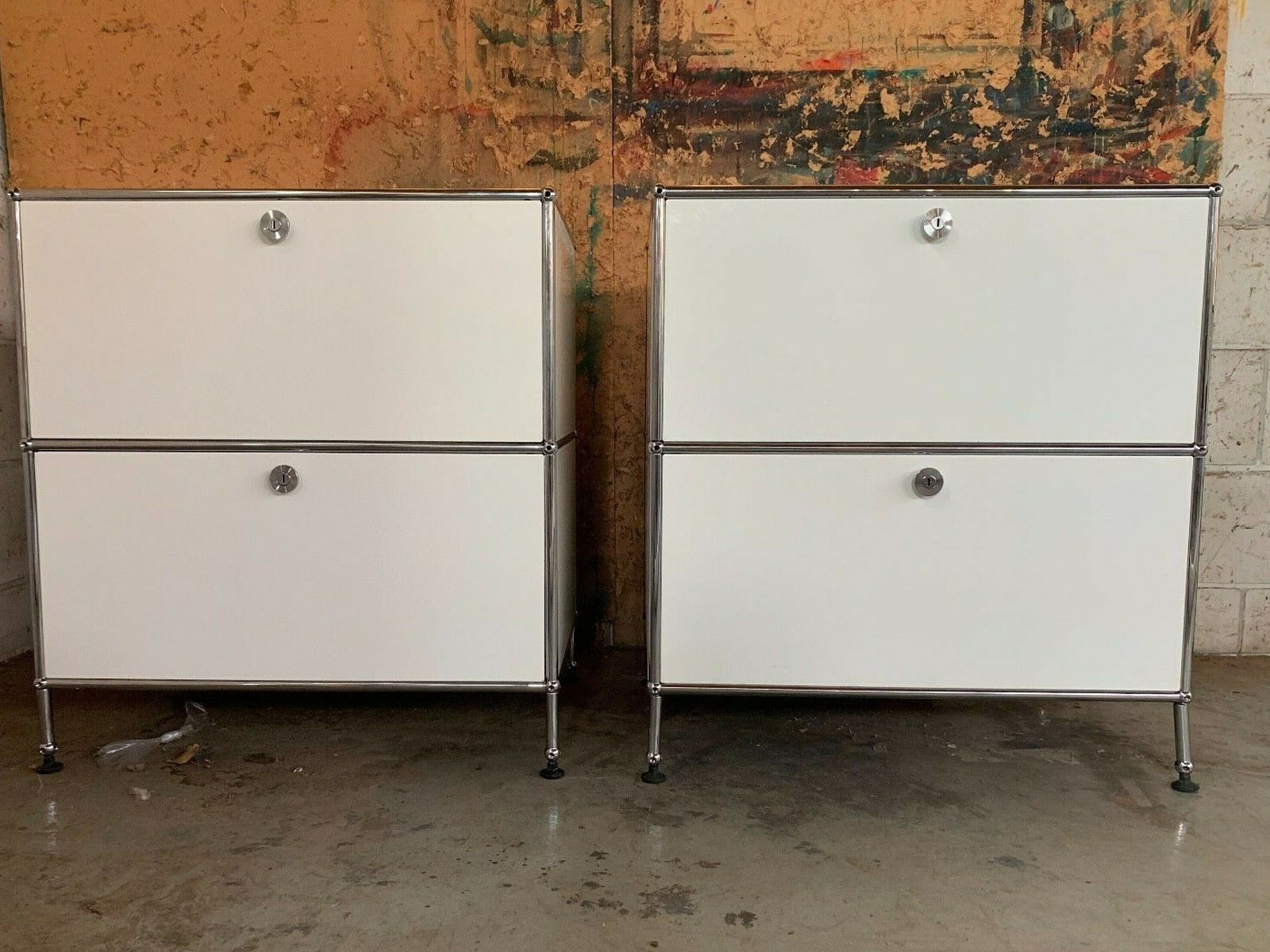 USM Haller Sideboard Small With 2 Flap Doors